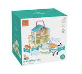 Wooden Zoo Play Set