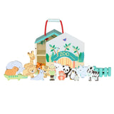 Wooden Zoo Play Set