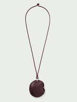 Tutti & Co Serenity AirPod Pouch Lanyard – Burgundy