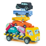 Wooden Stacking Cars & Recovery Truck