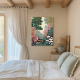 Japanese Woodland Landscape Art Print