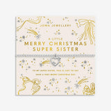 Joma Jewellery A Little “Merry Christmas Super Sister” Bracelet