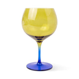 The Charlie Copa Glass - Set of Two - Olive + Cobalt