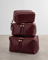 Soho Large Makeup & Wash Bag – Cherry