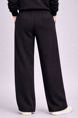 Supersoft Wide Leg Sweatpant - Black