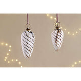 Maran Baubles - Gold & Cream - (Set of 4)