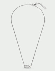 Pure Pearl Necklace in Silver