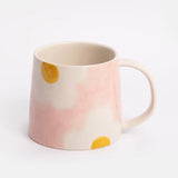 Caroline Gardner Pink Flower Ceramic Large Mug