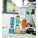 Wooden Racing Track Play Set