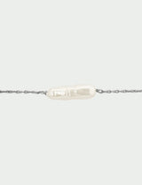 Grace Pearl Bracelet in Silver