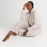Cosy Chevron Lounge Set in Almond - UK Size 12-14