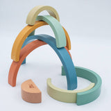 Retro Stacking Rainbow – 8 Pieces
