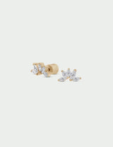 Fade Earrings in Gold