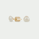Tutti Baroque Freshwater Pearl Organic Stud Earrings