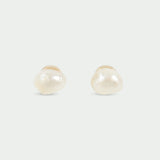Tutti Baroque Freshwater Pearl Organic Stud Earrings