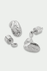 Stone Stud Earrings
