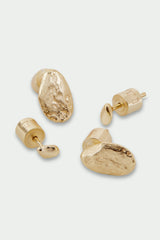 Stone Stud Earrings