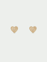 Spirit Heart Stud Earrings