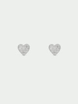 Spirit Heart Stud Earrings