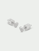 Spirit Heart Stud Earrings