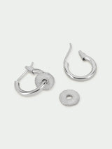 Cedar Drop Huggie Earrings