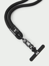 Midnight Short Rope Phone Lanyard – Black