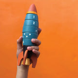 Wooden Stacking & Counting Rocket