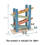 Retro Wooden Ramp Racer