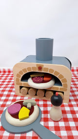 Make Me a Pizza Wooden Oven Play Set