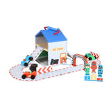 Wooden Racing Track Play Set