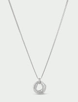 Delta Necklace in Silver