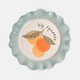 Caroline Gardner Big Squeeze Oranges Plate