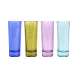 Here's How The Gracie Set of 4 Shot Glasses - Assorted Colours