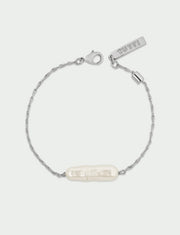 Grace Pearl Bracelet in Silver