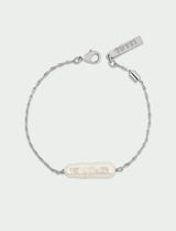 Grace Pearl Bracelet in Silver