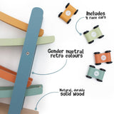 Retro Wooden Ramp Racer