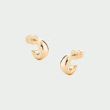 Tutti Serenity Earrings Organic Polished Huggie Earrings