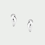 Tutti Serenity Earrings Organic Polished Huggie Earrings