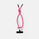 Pink & Wine Wristlet Phone Strap