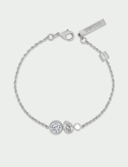 Pure Pearl Bracelet in Silver