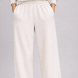 Supersoft Wide Leg Sweatpant Oat Marl