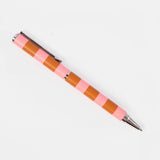 Orange & Pink Stripe Boxed Pen