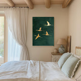 Japanese Flying Crane Art Print – A2