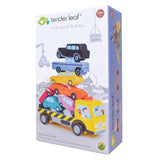 Wooden Stacking Cars & Recovery Truck