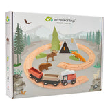 Tender Leaf Wooden Treetops Train Set