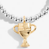 Joma A Little 'Best Teacher' Bracelet - Silver