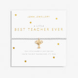 Joma A Little 'Best Teacher' Bracelet - Silver