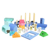 Dog Groomers Wooden Van Play Set