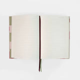 Pink Flower 3-Section A5 Hardback Notebook