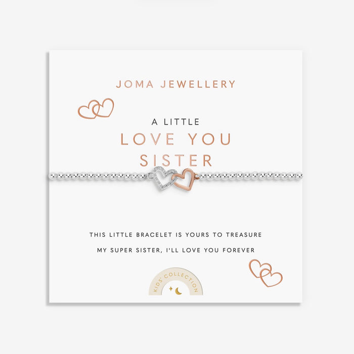 Joma Children’s A Little Love You Sister Bracelet